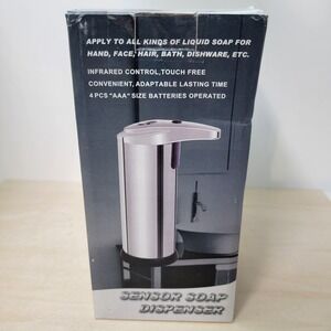 Touchless Automatic‎ Sensor Soap Dispenser Liquid Hand Dish Soap Dispenser